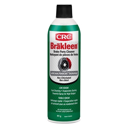 [AG941] Brakleen® Non-Chlorinated Brake Parts Cleaner, Aerosol Can