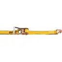 Ratchet Strap, Wire Hook, 2" W x 30' L, 3333 lbs. (1511 kg) Working Load Limit