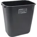 Deskside Wastebasket, 28 Quarts, Polyethylene