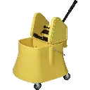 Champ™ Bucket & Wringer Combo, Down Press, 10 US Gal.(40 Quart), Yellow BW-D1232-40-YE