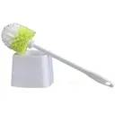 Bowl Brush with Caddy, 15-1/2" L, Polypropylene Bristles, White
