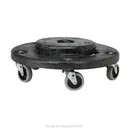 Brute® Dolly, Polyethylene, Black, Fits: 20 - 55 US Gal.
