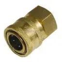 1/4" Female Brass Quick Disconnect Sockets