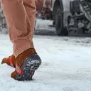 K1 Series Mid-Sole Ice Cleats, Tungsten Carbide, Stud Traction, One Size