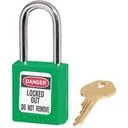 Zenex™ Padlocks, Safety Padlock, Keyed Different, Thermoplastic, 1-1/2" Width