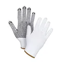 Dotted Gloves, Poly/Cotton, Single Sided, 7 Gauge, Large