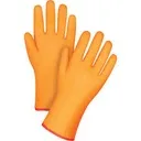 Winter-Lined Chemical-Resistant Gloves, Size Large/9, 12" L, PVC, Foam Fleece Inner Lining, Winter Weight