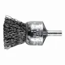 1" Crimped Wire End Brush - .014 CS Wire, 1/4" Shank