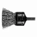 1" Crimped Wire End Brush - .014 SS Wire, 1/4" Shank