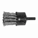 1" Knot Wire End Brush - Flared Cup - .020 SS Wire, 1/4" Shank