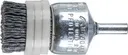 1" M-BRAD® End Brush - 1/4" Stem,  .040 SiC - 120 Grit Banded