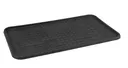 Boot Tray, Plastic, Black, 25" L x 14" W