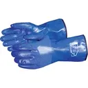 North Sea™ Chemical Resistant  Gloves, Size 2X-Large, 11" L, Nitrile, Fleece Inner Lining, Winter Weight