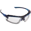 Opti-Seal™ Semi-Rimless Safety Glasses, Clear Lens, Anti-Fog/Anti-Scratch/Anti-Static Coating, CSA Z94.3/ANSI Z87+