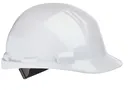 North® Matterhorn Hardhat, Ratchet Suspension, White