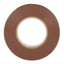 Temflex™ General Use Vinyl Electrical Tape 165, 19 mm (3/4") x 18 M (60'), Brown, 6 mils