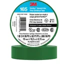 Temflex™ General Use Vinyl Electrical Tape 165, 19 mm (3/4") x 18 M (60'), Green, 6 mils