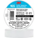 Temflex™ General Use Vinyl Electrical Tape 165, 19 mm (3/4") x 18 M (60'), White, 6 mils